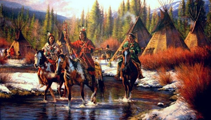 Hunting Party Leaving Camp.jpg
