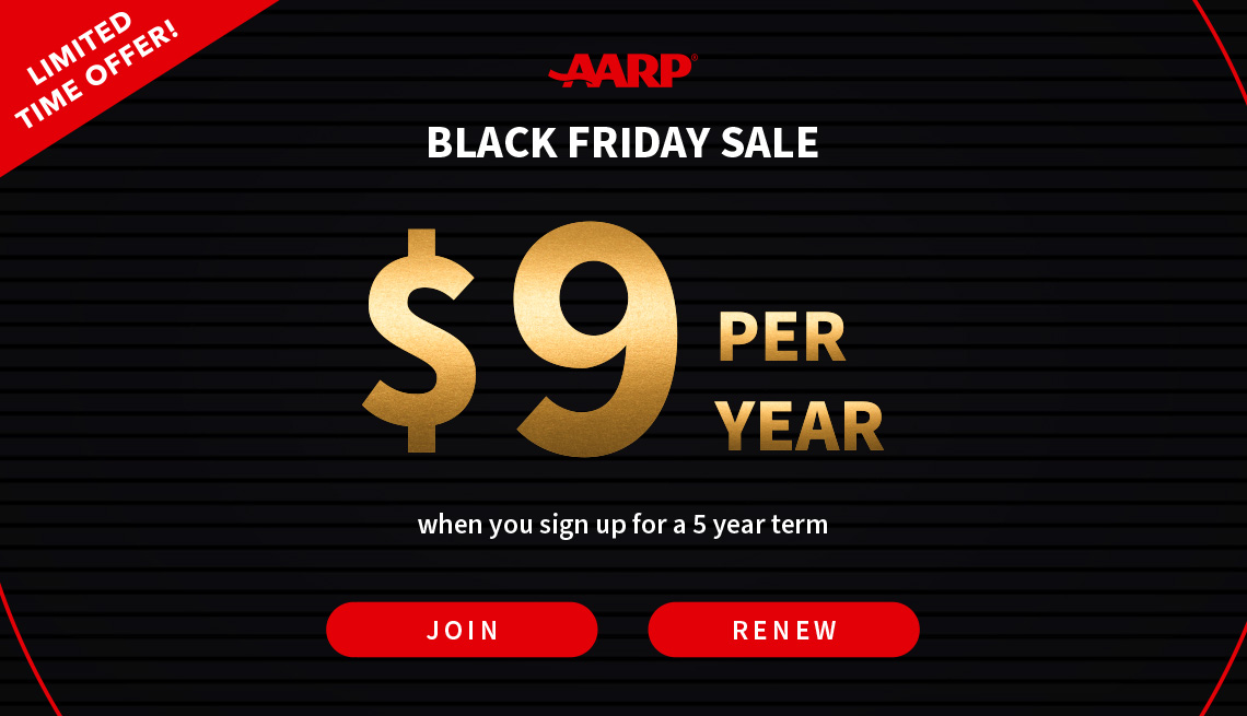 AARP Membership Black Friday Sale