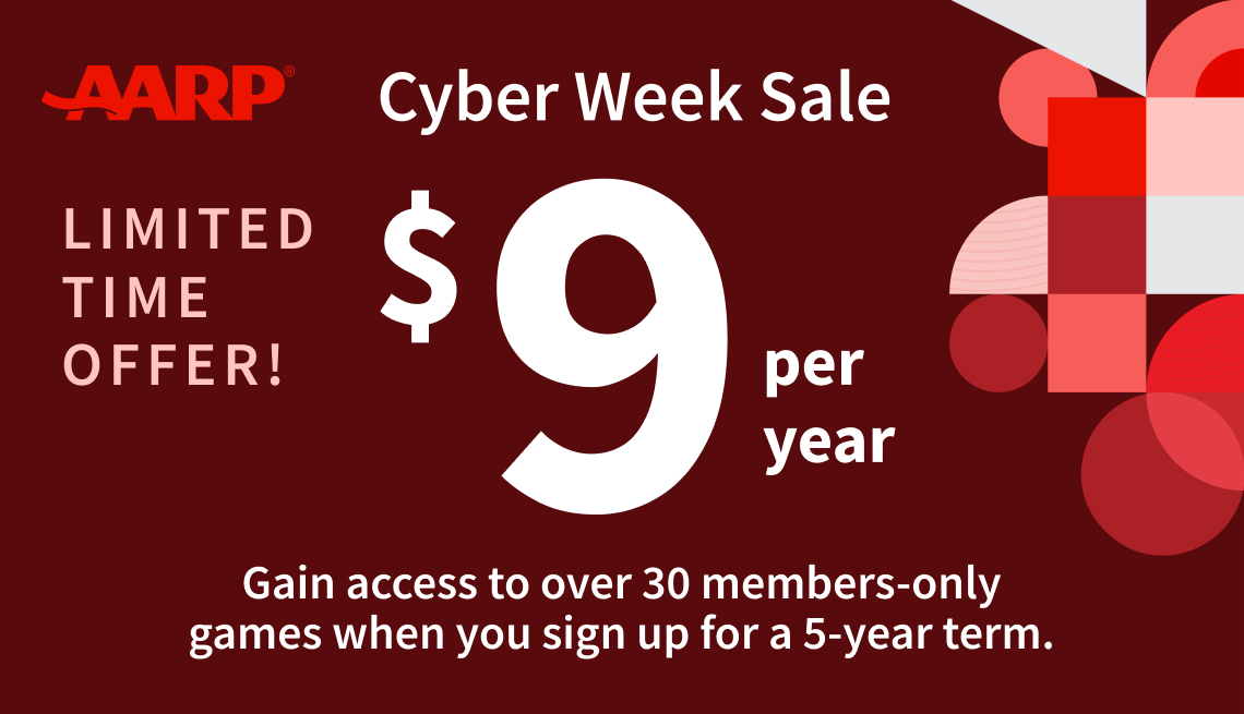 AARP Membership Cyber Week Sale