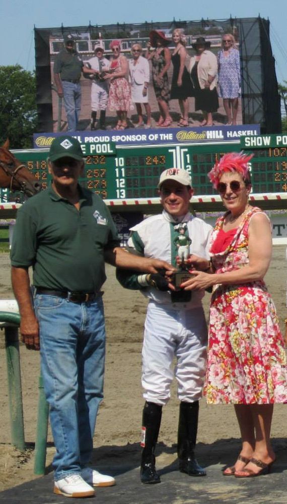 Congratulating NJFRW Race Trainer & Jockey.jpg