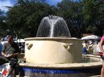 A place to rest by the fountain