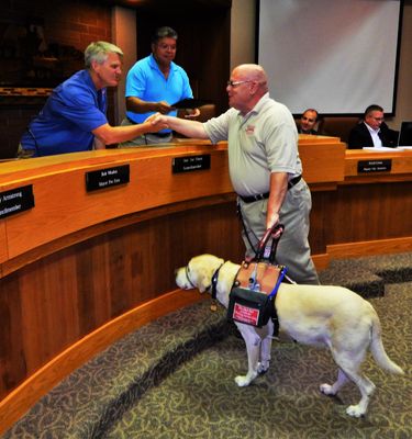 Ed and Alepo at Clovis City Council Meeting for Proclamation.JPG