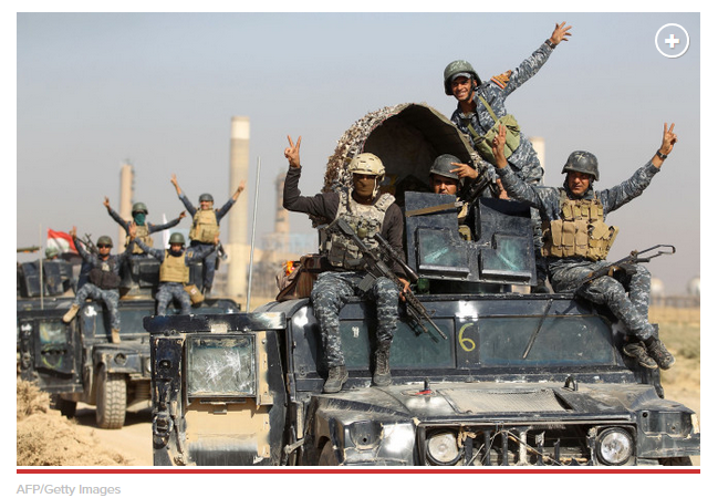 Iranian Revolutionary Guard Celebrating Gaining Free Access To Iraqs Oil