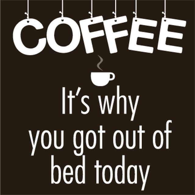 Or maybe it's HOW you got out of bed... :)