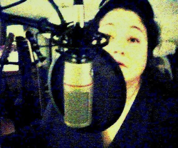 Me (Grace Rene') recording at Eastside Project Studio on the outskirts of Nashville in Antioch, TN.