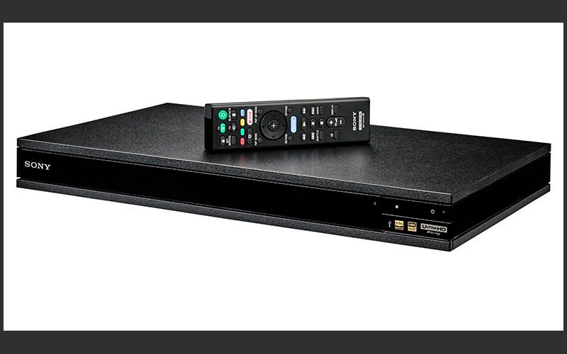 My Sony UBP X800 4K player for my 4K TV