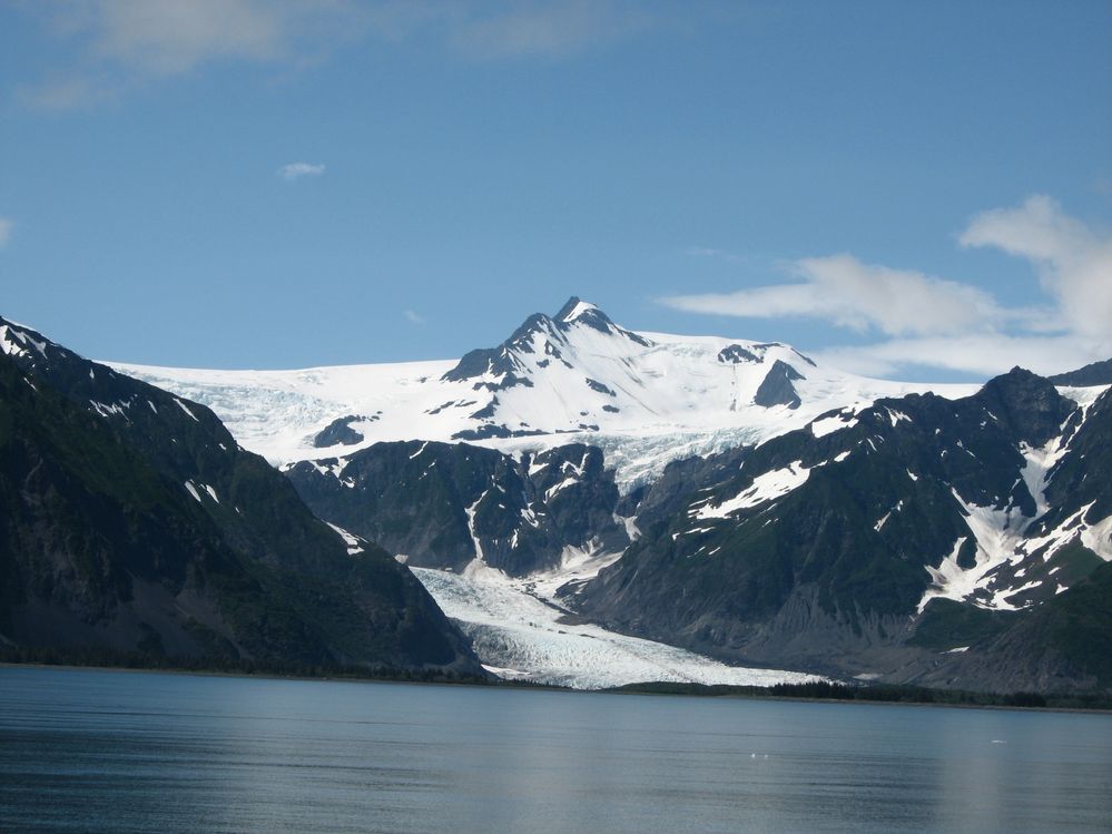 Glacier from Seward Harbor day cruise