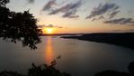 Sunset over Lake Travis from The Oasis