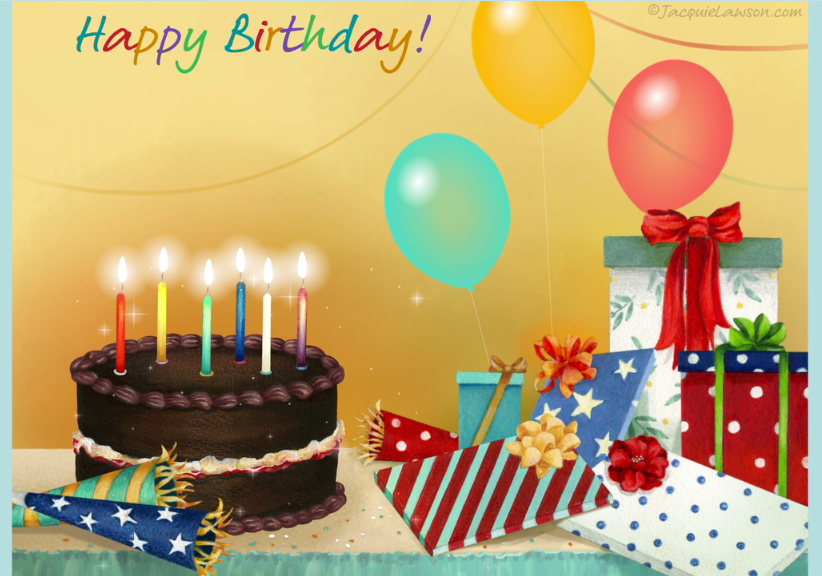 Happy Birthday to a Foxy and Lucky Lady