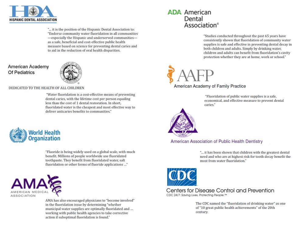 2013 Organizations Recognizing Fluoridation in their Own Words.jpg