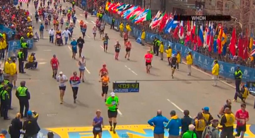 Boston Police Watching the Runners not the Bombers