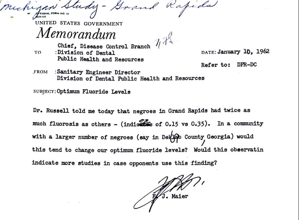 1962 Memo