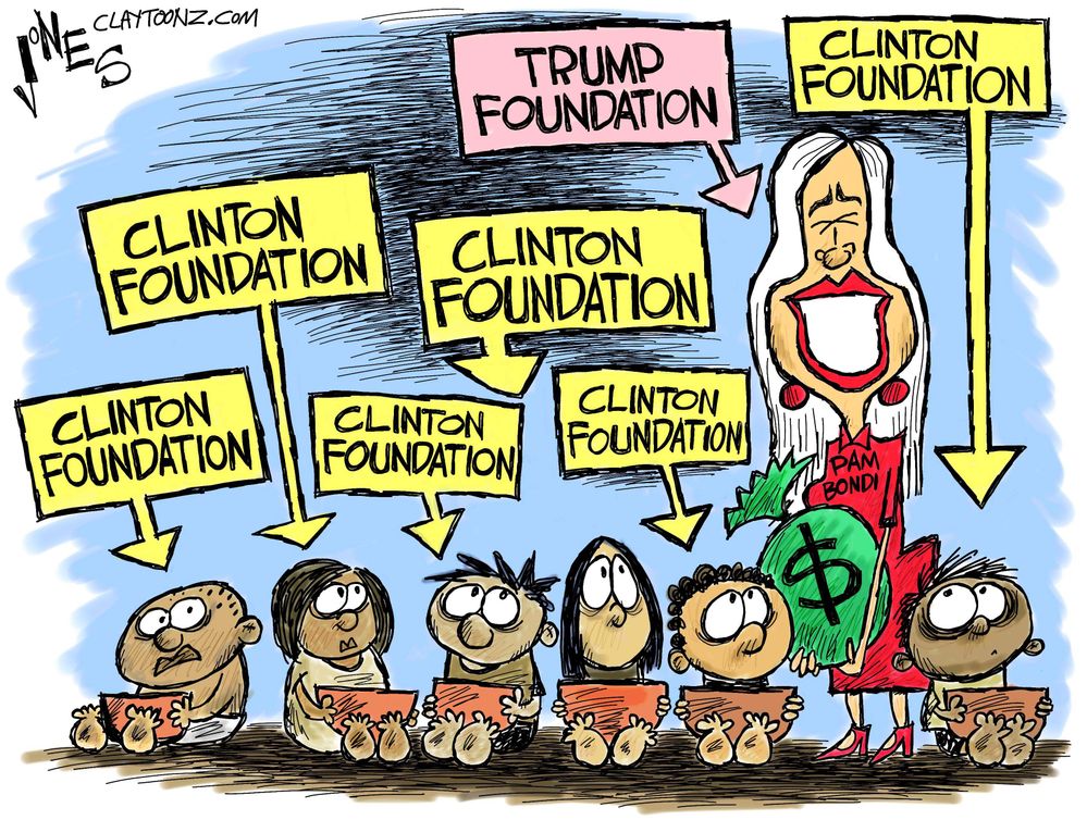 Just to be clear on who the different foundations benefit.
