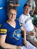 My wife Mary with me
