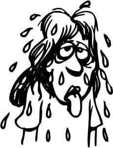 Feels like a wet blanket outside!