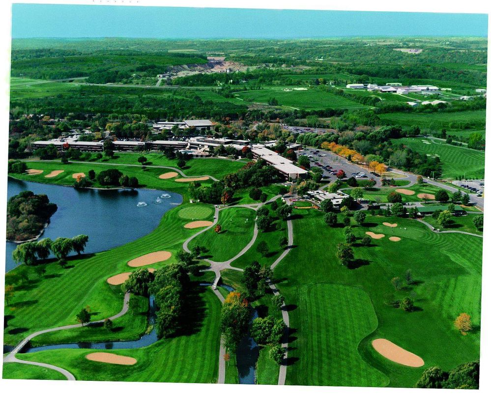 Main Lodge and golf course