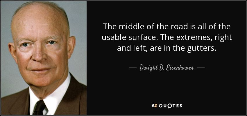 quote-the-middle-of-the-road-is-all-of-the-usable-surface-the-extremes-right-and-left-are-dwight-d-eisenhower-63-69-13.jpg