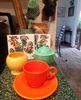 Morning Fiestaware coffee