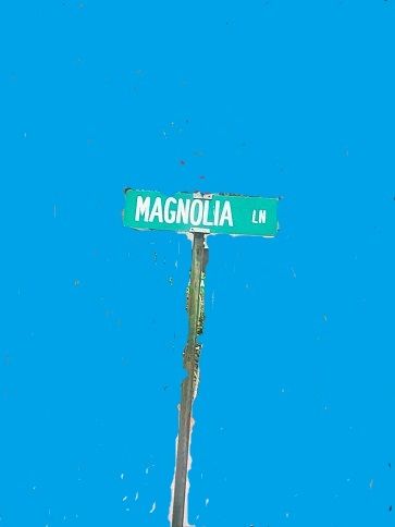 My Magnolia sign