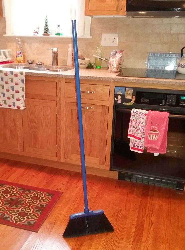 Guess I could have straightened up the kitchen before I took this photo! HA!