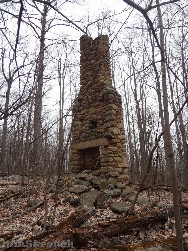 The second homesite.  To see a still-standing chimney almost 100 years later is a testament to the skill and resourcefulness of the people who lived in the mountains and never ceases to amaze me.