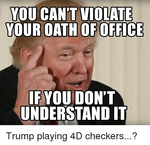 ....by himself....AND loses.....