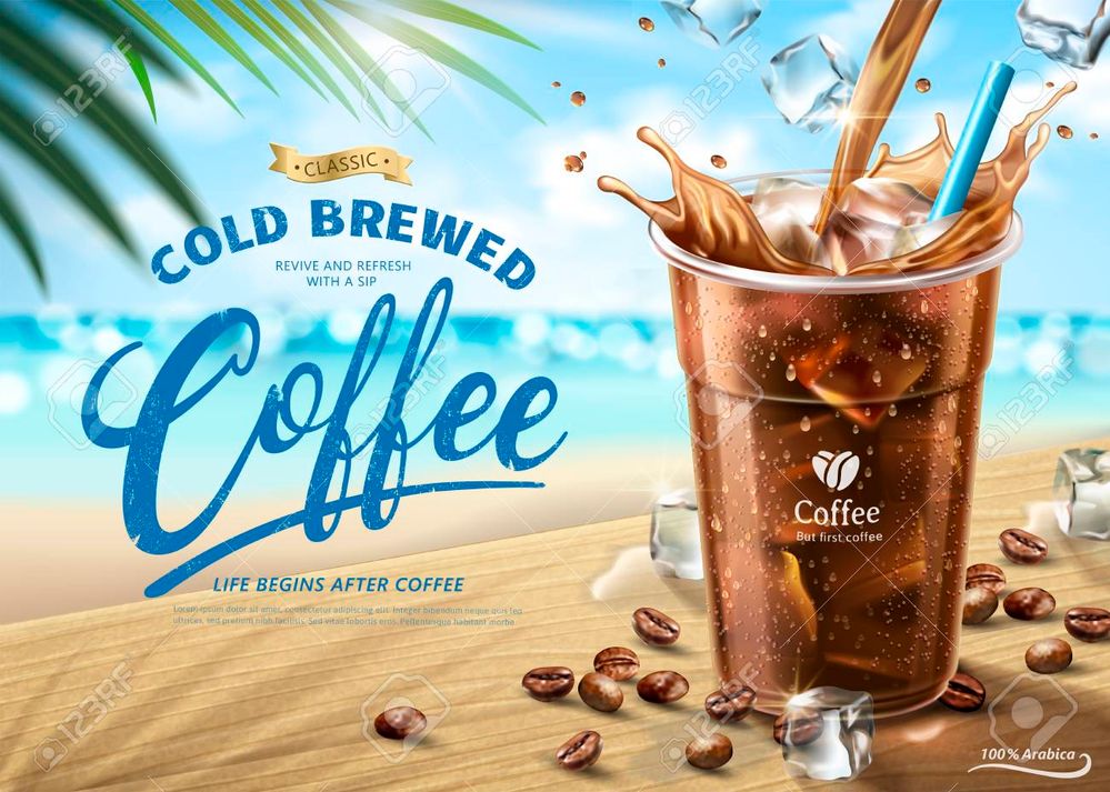 102958625-cold-brewed-coffee-ads-on-hot-summer-beach-scene-in-3d-illustration.jpg
