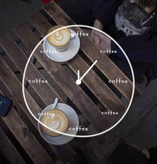 Looks like it's always time for coffee!
