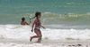 My Grandchildren at Barefoot Beach Naples Fl 2014