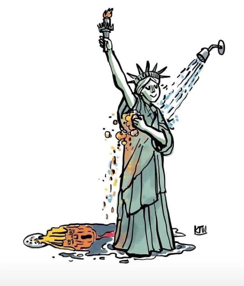 Lady liberty showering.jpg