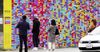 A massie mural featuring 20,000 of Trump's lies goes up in Soho