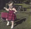 My sister Diane waiting for a ride