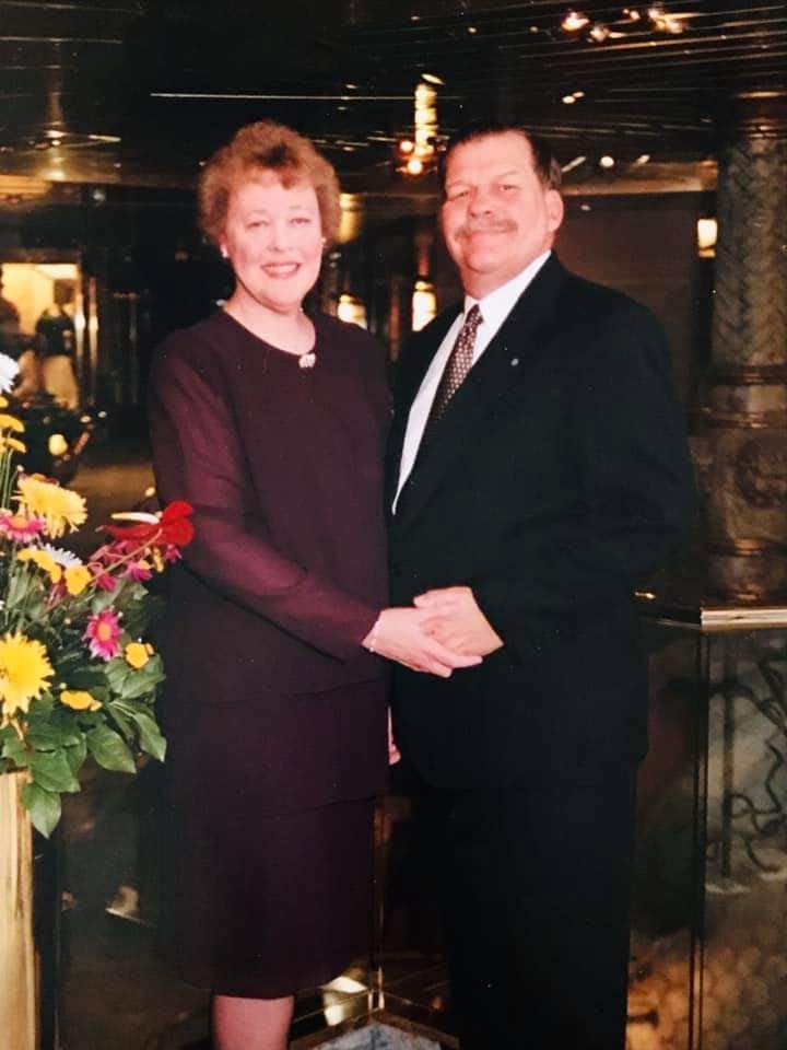 Their 50th wedding anniversary