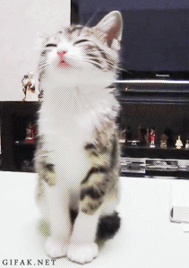 "Whoa, I got up too early. I need coffee!"