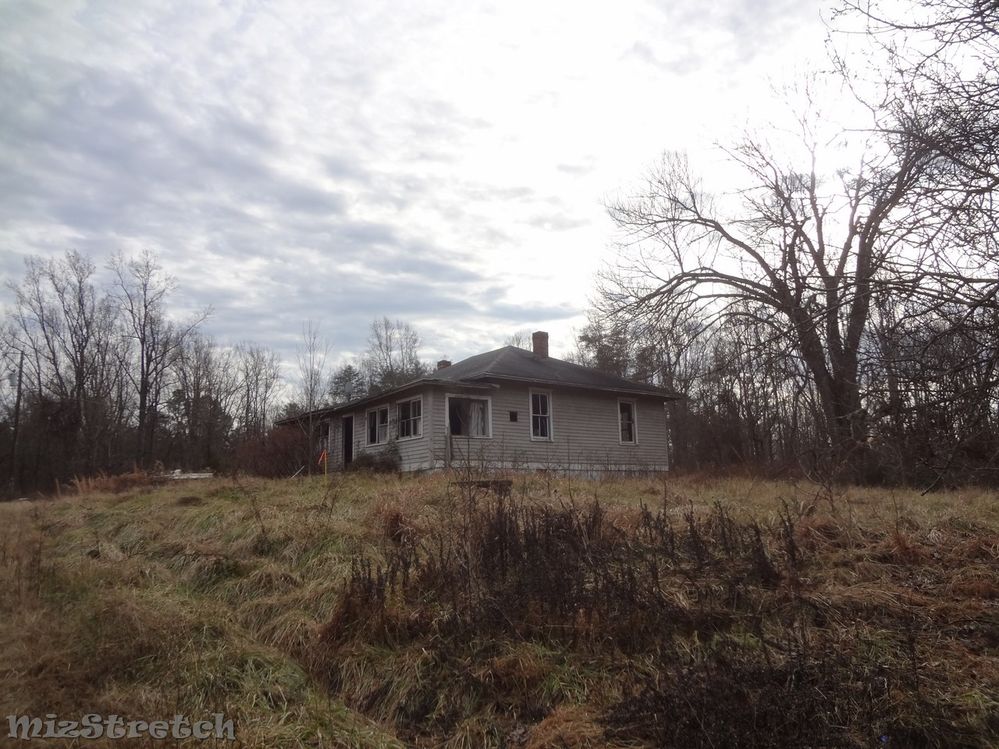 -----House on a hill.  What stories are hidden here?