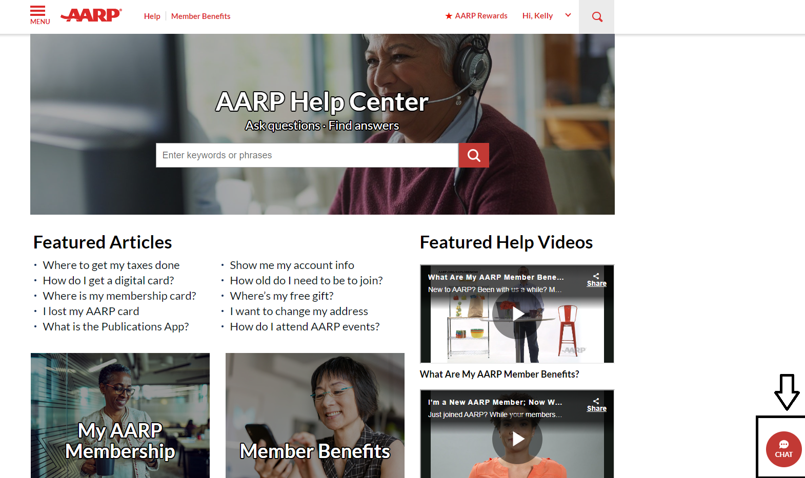 'AARP Rewards Is Currently...' ACTIVE! I Just Earn... AARP Online