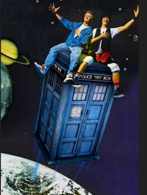 Bill & Ted’s Excellent Adventure phone booth.