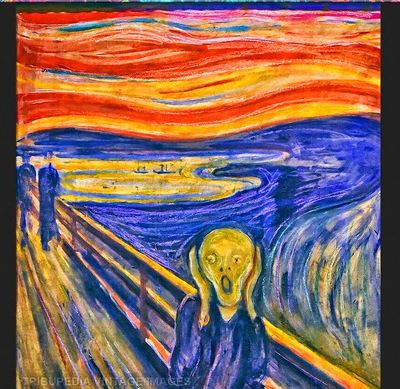 'The Scream’ 1893 Painting by Edvard Munch