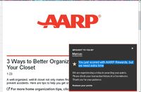 You just scored with AARP Rewards, but we need extra time