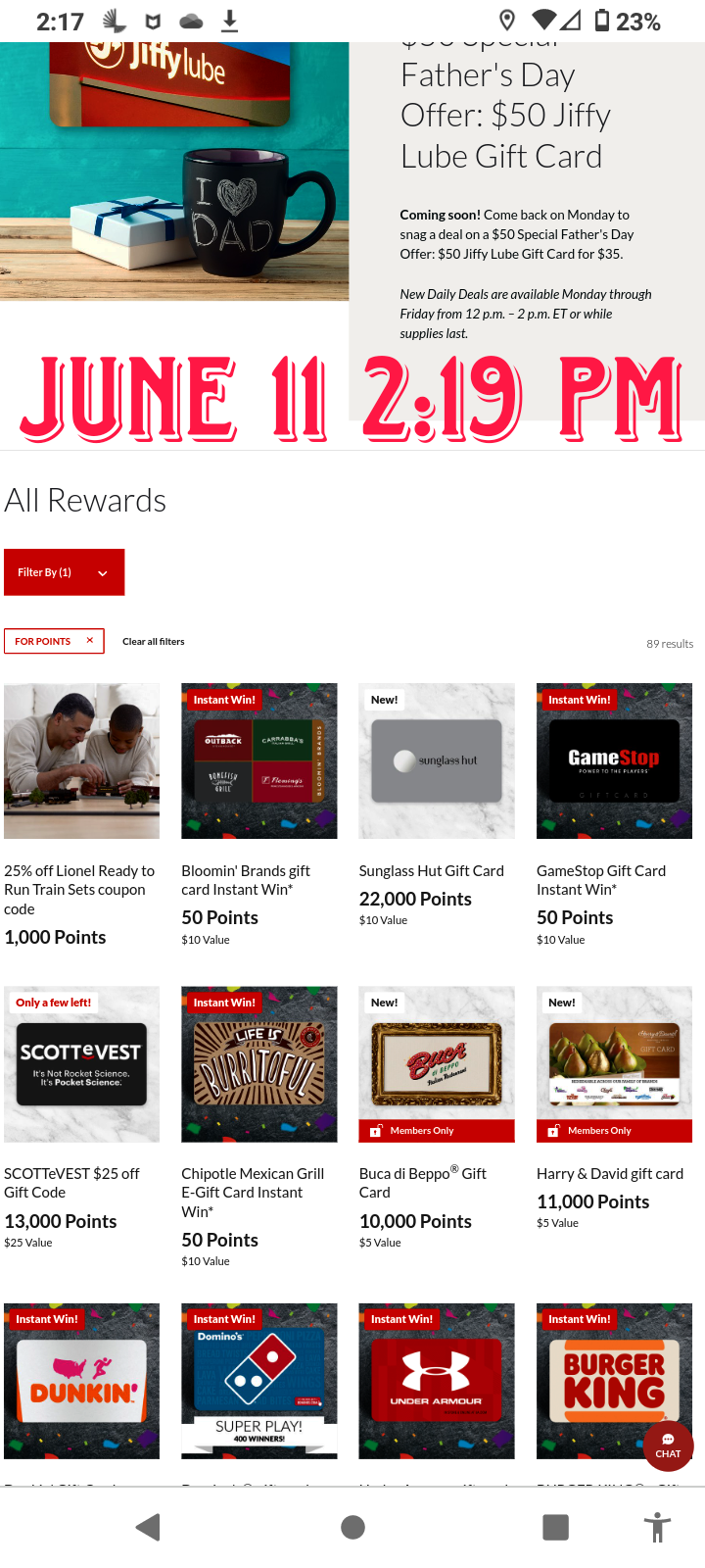 Rewards Points Only Redemption AARP Online Community