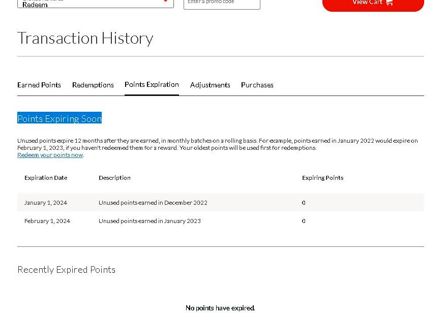 Re Reward points expired 11/01/23, help! AARP Online Community