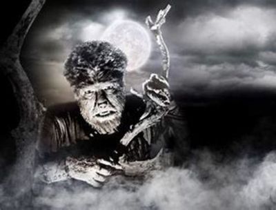 Lon Chaney Jr. in the 1941 Movie The Wolf Man (or Wolfman)