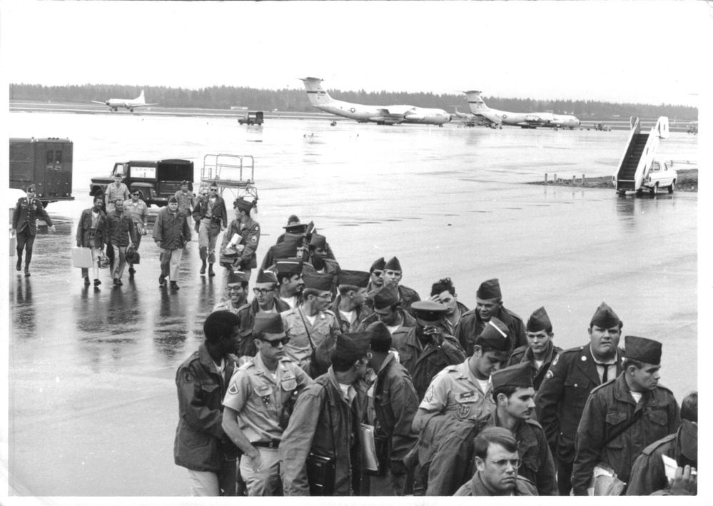 Returning from Vietnam 1971