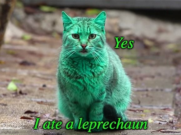 Yes I ate a leprechaun.jpg