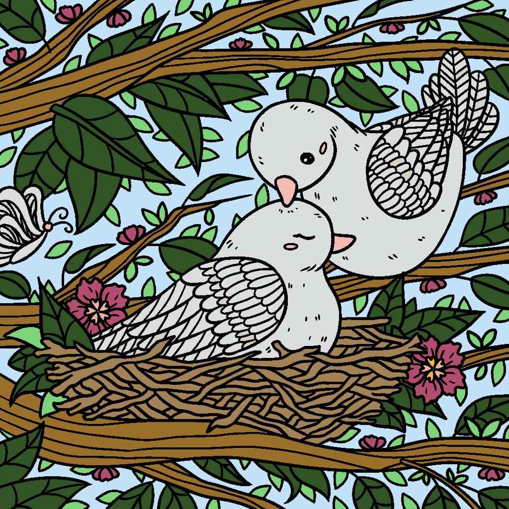 myColoringBookImage_240606 Spring.png
