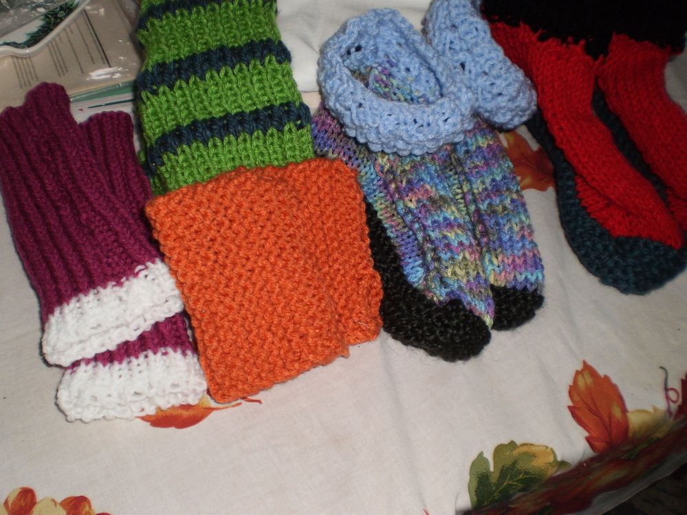 Asst. things knitted