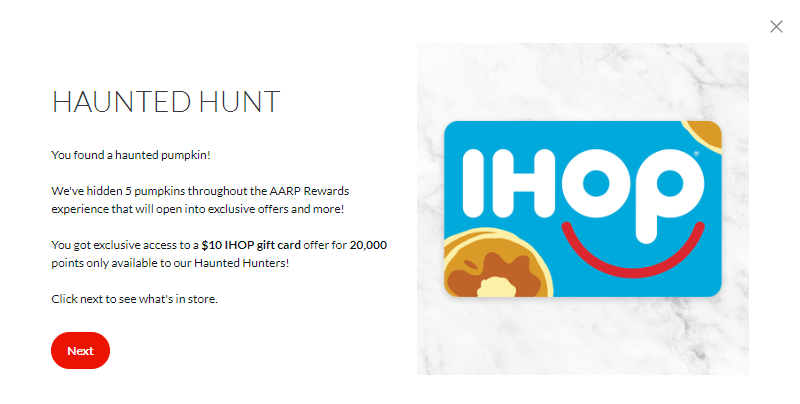 10212024 Haunted Hunt EARN [$10 IHOP 20,000 PTS).png