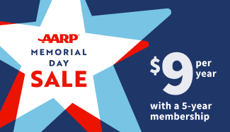 AARP Memorial Day Membership Sale